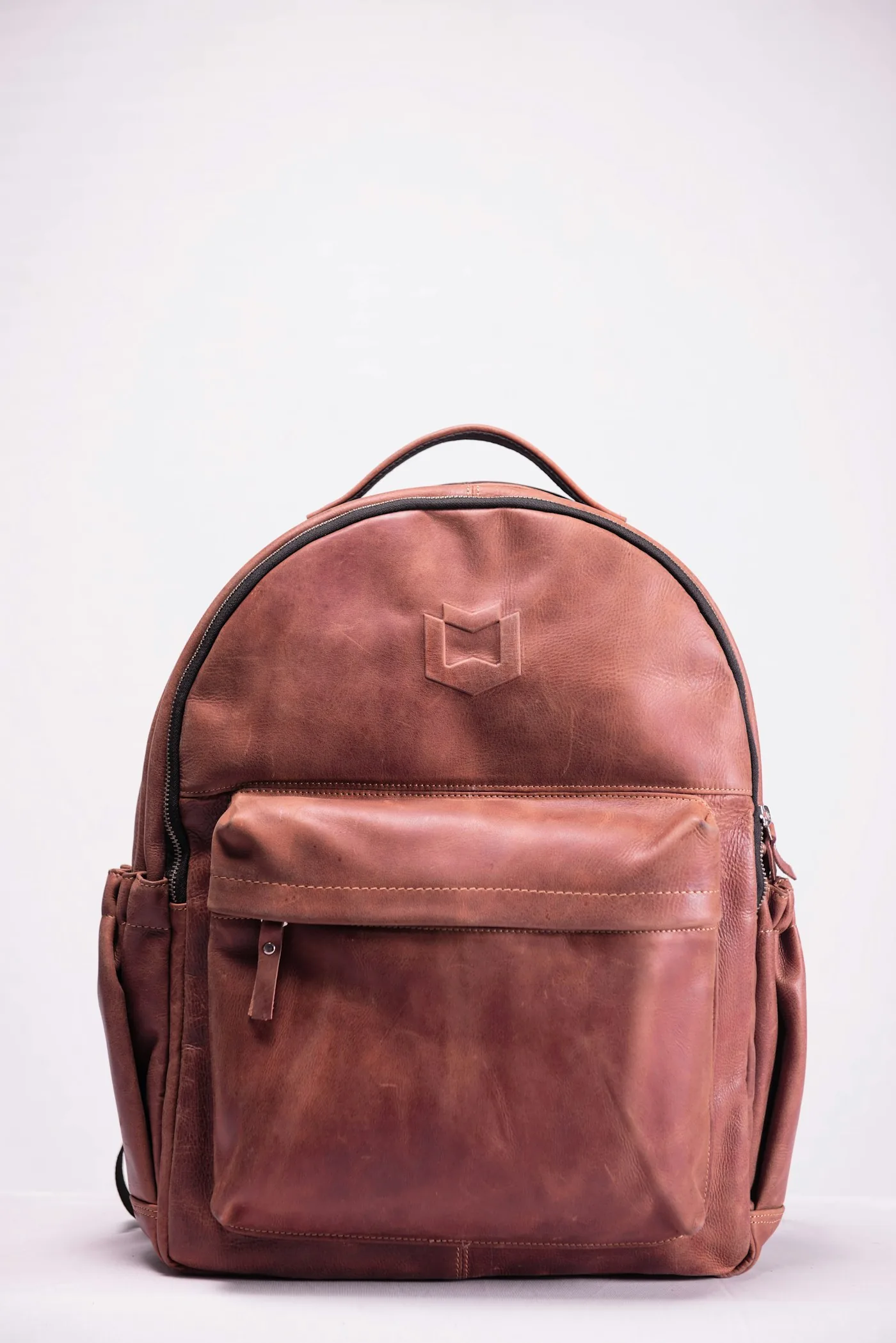Urban Carry Leather Laptop Backpack